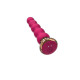 Заказать Розовый вибратор-ёлочка Mini Vibrator с пультом ДУ - 19 см.