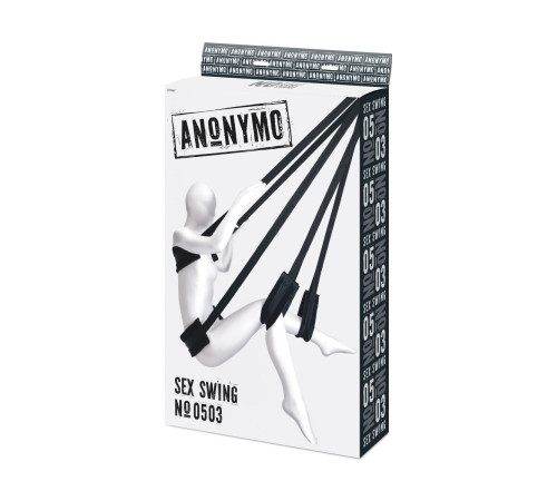 Черные секс-качели Anonymo №0503