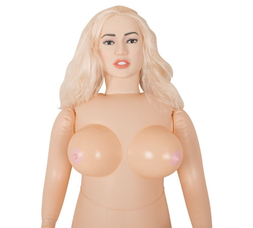 Надувная секс-кукла с анатомическим лицом и конечностями Juicy Jill