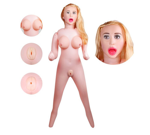 Надувная секс-кукла с вибрацией Синди