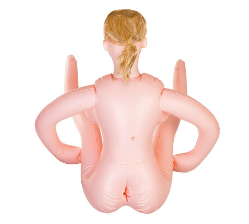 Надувная секс-кукла LILIANA с реалистичной головой и поднятыми ножками