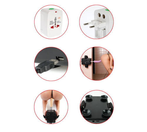 Секс-машина для вагинально-анальной стимуляции