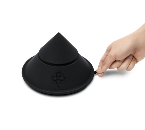 Конусный вибромассажер Cowgirl Cone с 2 насадками Конусный вибромассажер Cowgirl Cone с 2 насадками