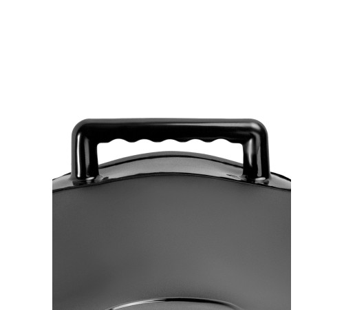 Черное надувное кресло с платформой для фиксации дилдо Body Dock Inflatable Love Seat