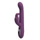 Фиолетовый вибромассажёр-кролик Dee - 23,9 см.