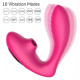 Заказать Розовый вибромассажер Clitoral Sucking Vibrator OG для стимуляции клитора и точки G