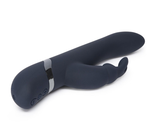 Тёмно-синий вибратор Oh My USB Rechargeable Rabbit Vibrator - 25,4 см. Тёмно-синий вибратор Oh My USB Rechargeable Rabbit Vibrator - 25,4 см.