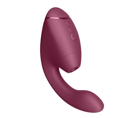 Малиновый двойной стимулятор Womanizer Next Duo