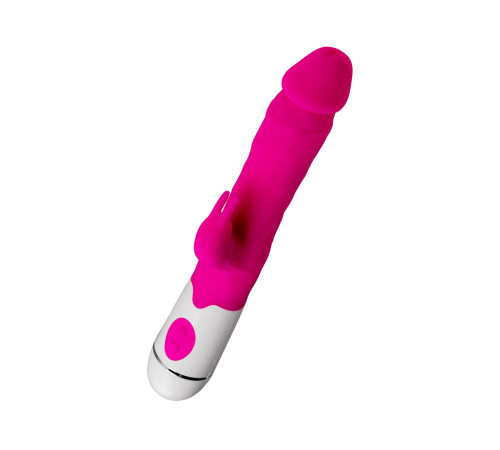 Розовый вибратор A-Toys Mist - 25,4 см.