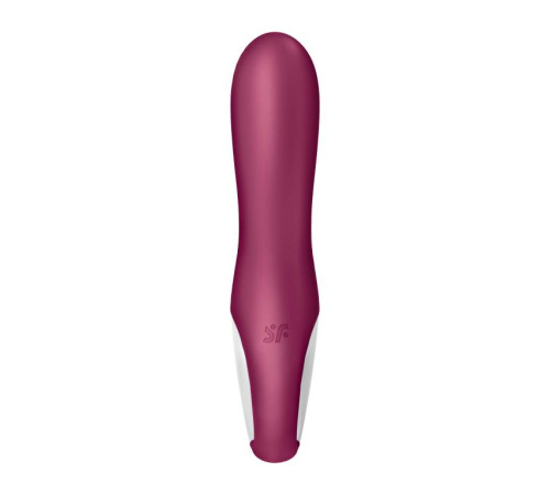 Малиновый вибратор-кролик Hot Bunny с функцией нагрева - 17,5 см. Малиновый вибратор-кролик Hot Bunny с функцией нагрева - 17,5 см.