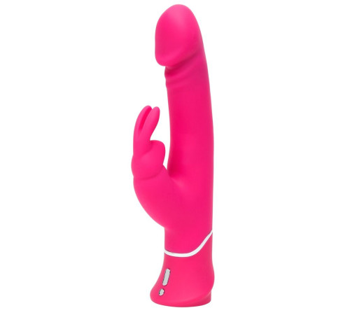 Розовый вибратор-кролик Realistic Dual Density Rechargeable Rabbit Vibrator - 25,5 см. Розовый вибратор-кролик Realistic Dual Density Rechargeable Rabbit Vibrator - 25,5 см.