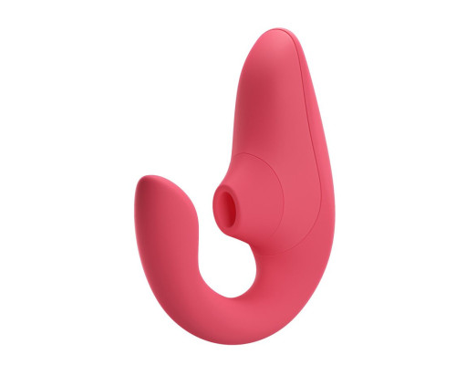 Заказать Розовый вибромассажер для двойной стимуляции Womanizer Blend