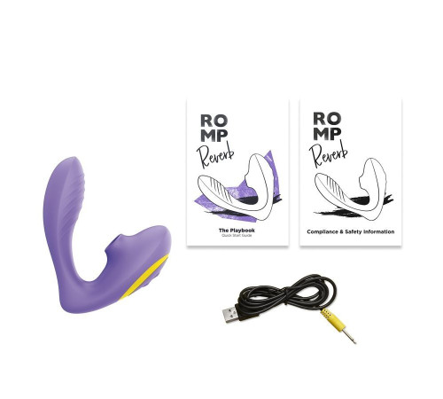 Сиреневый вибратор Romp Reverb