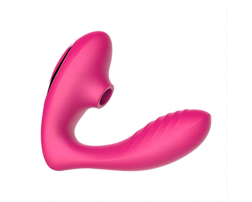 Заказать Розовый вибромассажер Clitoral Sucking Vibrator OG для стимуляции клитора и точки G