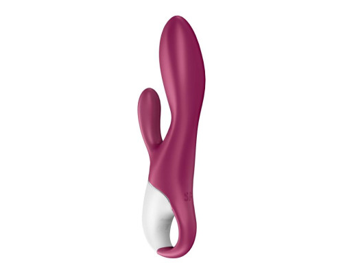Заказать Малиновый вибратор-кролик Heated Affair с функцией нагрева - 20,5 см. Заказать Малиновый вибратор-кролик Heated Affair с функцией нагрева - 20,5 см.