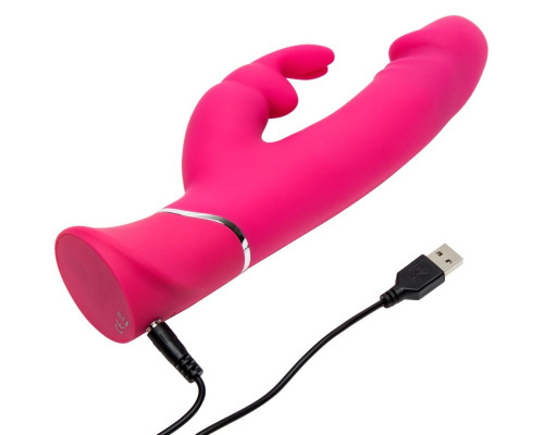 Заказать Розовый вибратор-кролик Realistic Dual Density Rechargeable Rabbit Vibrator - 25,5 см. Заказать Розовый вибратор-кролик Realistic Dual Density Rechargeable Rabbit Vibrator - 25,5 см.