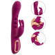 Лиловый вибратор-кролик 2 Function Vibrator Squirting - 22,5 см.