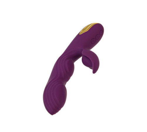 Фиолетовый вибратор-кролик Octar - 24,5 см.