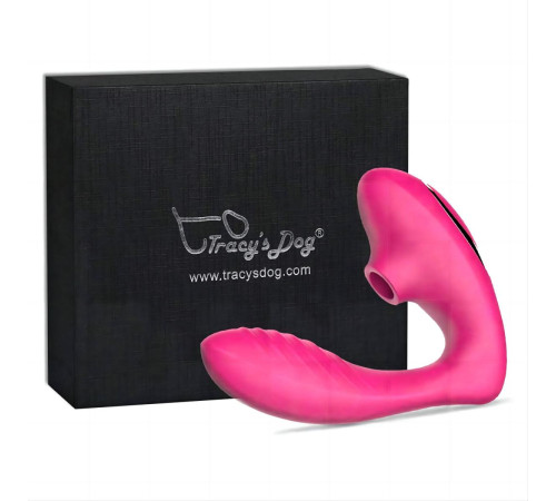 Розовый вибромассажер Clitoral Sucking Vibrator OG для стимуляции клитора и точки G
