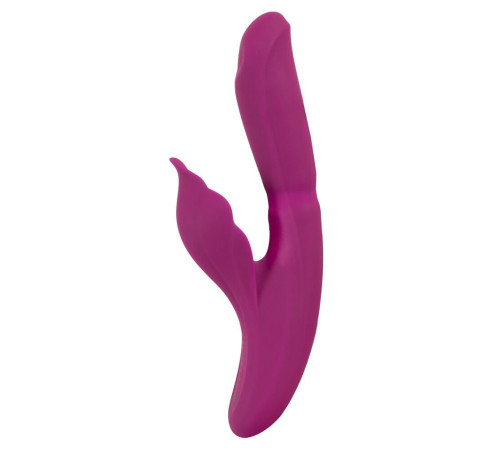Лиловый вибратор-кролик 4 Function Vibrator - 24 см.