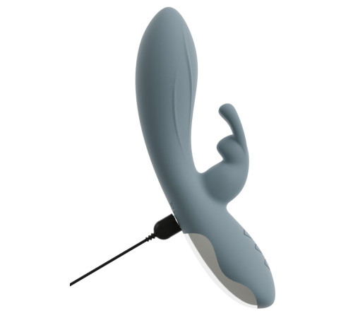 Силиконовый вибратор-кролик VELINA Rabbit Vibrator - 20 см.