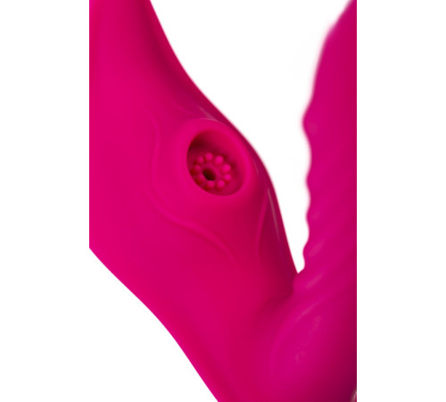 Ярко-розовый стимулятор точки G с вакуум-волновой стимуляцией Shani