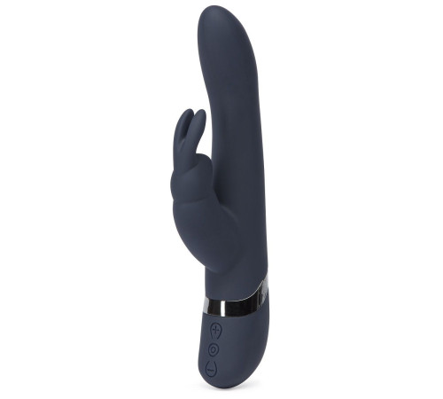Тёмно-синий вибратор Oh My USB Rechargeable Rabbit Vibrator - 25,4 см. Тёмно-синий вибратор Oh My USB Rechargeable Rabbit Vibrator - 25,4 см.