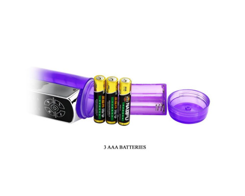 Заказать Фиолетовый ротатор Passionate Baron - 21,5 см.