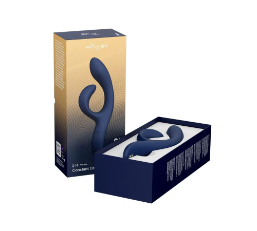 Темно-синий вибратор-кролик We-Vibe Nova 2 - 20,5 см.