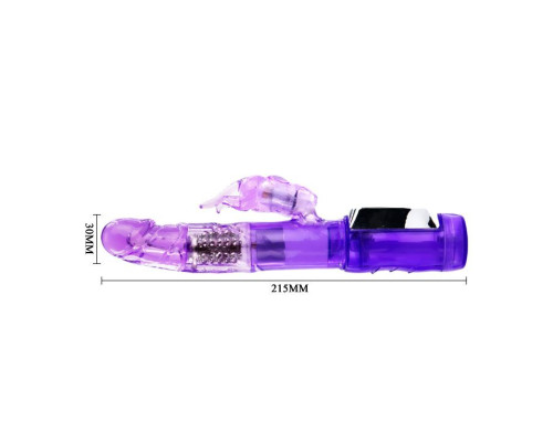 Заказать Фиолетовый ротатор Passionate Baron - 21,5 см.