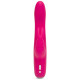 Заказать Розовый перезаряжаемый вибратор Rabbit Slimline Curve Rechargeable - 24 см.