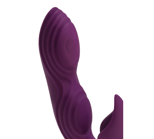 Фиолетовый вибратор-кролик Octar - 24,5 см.