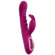 Лиловый вибратор-кролик 2 Function Vibrator Squirting - 22,5 см.