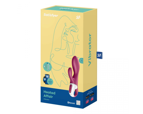 Заказать Малиновый вибратор-кролик Heated Affair с функцией нагрева - 20,5 см. Заказать Малиновый вибратор-кролик Heated Affair с функцией нагрева - 20,5 см.