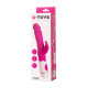 Розовый вибратор A-Toys Mist - 25,4 см.