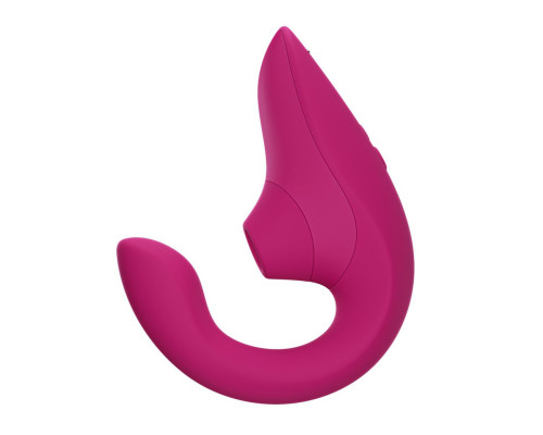Заказать Малиновый вибромассажер для двойной стимуляции Womanizer Blend Заказать Малиновый вибромассажер для двойной стимуляции Womanizer Blend