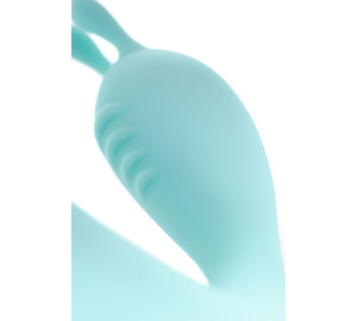 Мятный вибратор-кролик Iris - 22 см.
