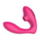 Заказать Розовый вибромассажер Clitoral Sucking Vibrator OG для стимуляции клитора и точки G