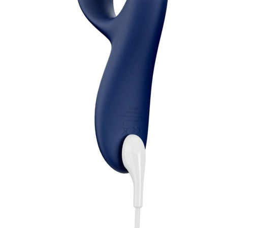 Темно-синий вибратор-кролик We-Vibe Nova 2 - 20,5 см.