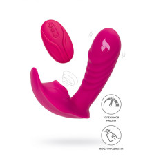 Ярко-розовый стимулятор точки G с вакуум-волновой стимуляцией Shani