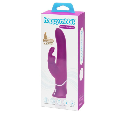 Лиловый вибратор Curve Thrusting Rechargeable Rabbit Vibrator - 24,1 см. Лиловый вибратор Curve Thrusting Rechargeable Rabbit Vibrator - 24,1 см.