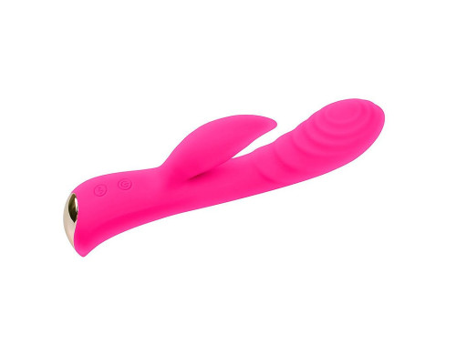 Заказать Ярко-розовый вибромассажер-кролик 5 Silicone Ripple Passion - 19,1 см. Заказать Ярко-розовый вибромассажер-кролик 5 Silicone Ripple Passion - 19,1 см.