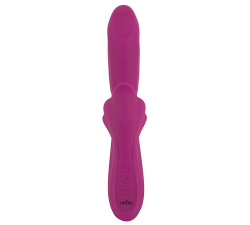 Лиловый вибратор-кролик 4 Function Vibrator - 24 см.