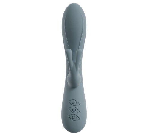 Силиконовый вибратор-кролик VELINA Rabbit Vibrator - 20 см.
