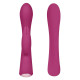 Заказать Бордовый вибромассажер-кролик 5 Silicone Bunny Love - 19,1 см.