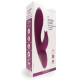 Заказать Сливовый вибратор-кролик 5’’ Silicone Kissing - 20,2 см.