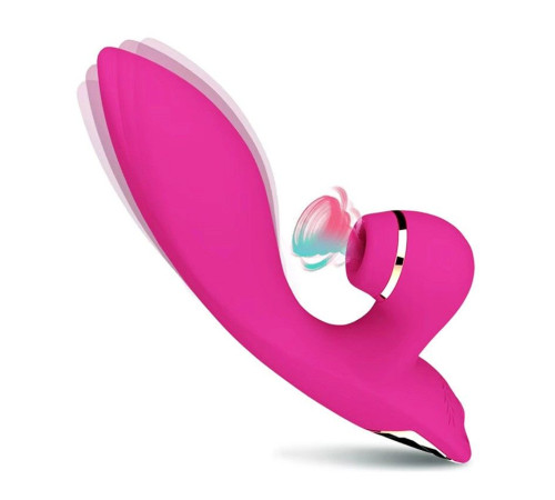 Розовый вибратор-кролик с вакуумной стимуляцией 5’’ Silicone Suction Kiss - 20,3 см. Розовый вибратор-кролик с вакуумной стимуляцией 5’’ Silicone Suction Kiss - 20,3 см.