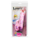 Заказать Розовый вибратор-кролик Lovers - 17,5 см.