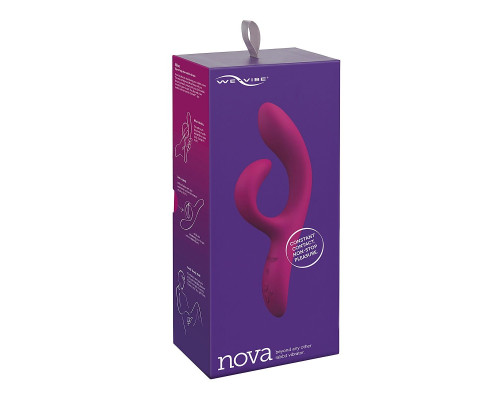 Заказать Фиолетовый вибратор-кролик We-Vibe Nova 2 - 20,5 см. Заказать Фиолетовый вибратор-кролик We-Vibe Nova 2 - 20,5 см.