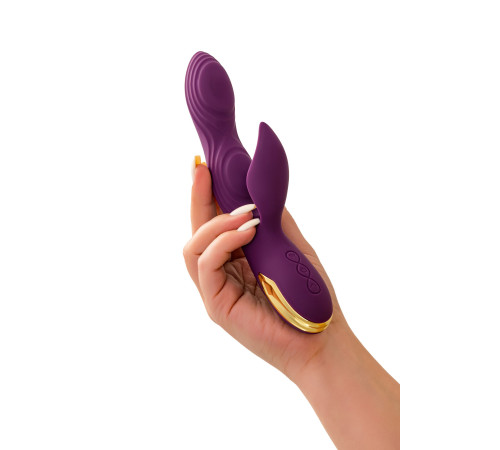 Фиолетовый вибратор-кролик Octar - 24,5 см.